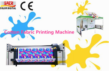 Indoor Outdoor Langsung Plotter Kain Untuk Kain Katun Dengan 3 Pieces Epson Kepala