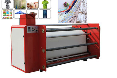 Periklanan Tekstil Mesin Kalender Heat Transfer Roller Machine 600mm Diameter Roll
