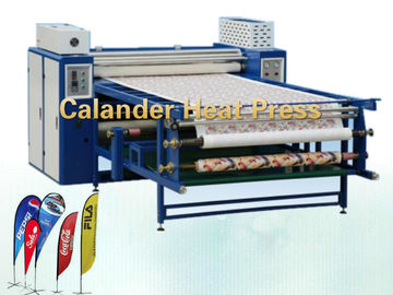 Roll Calander Sublimation Banner Printing Machine Sertifikasi CE Otomatis