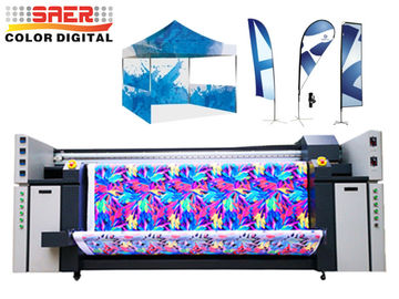1800DPI 3.2m Digital Fabric Printers Flag Tekstil Printer