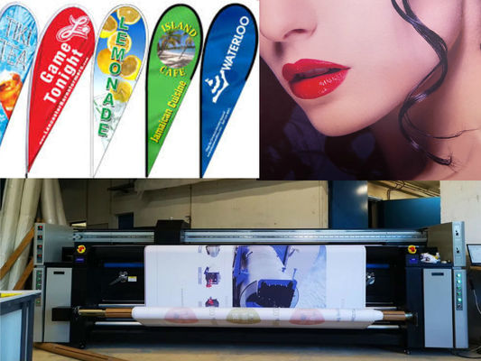 Bendera Iklan Sublimasi Continuous Inkjet Printer