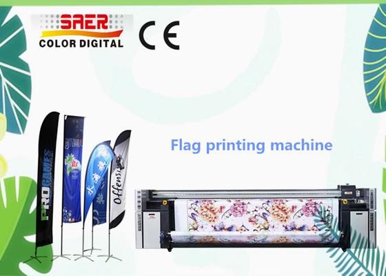 Printer Inkjet Sublimasi Tekstil CMYK Ganda Format Besar