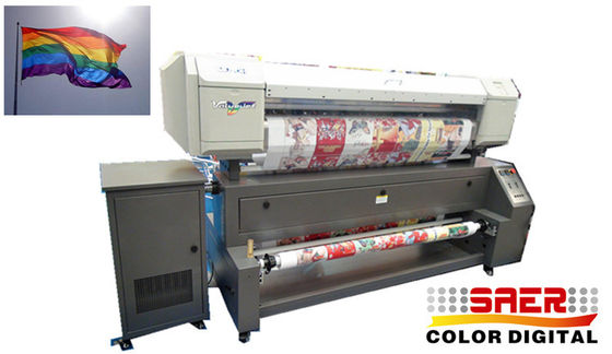 1.6M Digital Mutoh Sublimation Printer Untuk Iklan Bendera Cetak