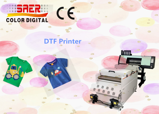 Anti Jamming DTF Printer Low Power Consumption With Pigment Ink
