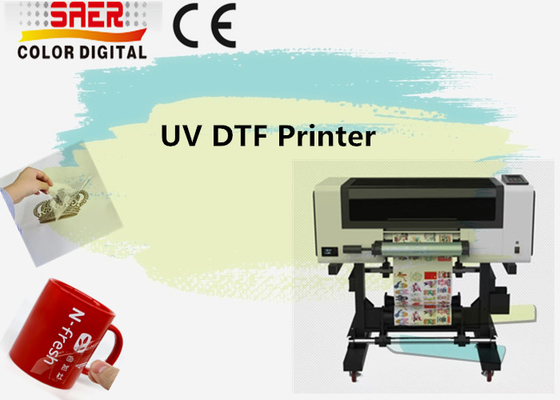 SAER Factory A3 UV Inkjet Printing Machine Varnish UV DTF Printer
