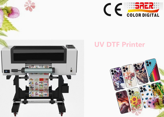 Roll to Roll UV DTF Printer 30cm A3 Printing Machine AB Film Transfer