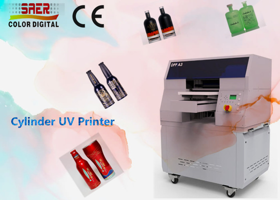 Professional Cylinder UV Printer Automatic UV Printer For Water Bottle Print Cup Print Bottle Printing Machine