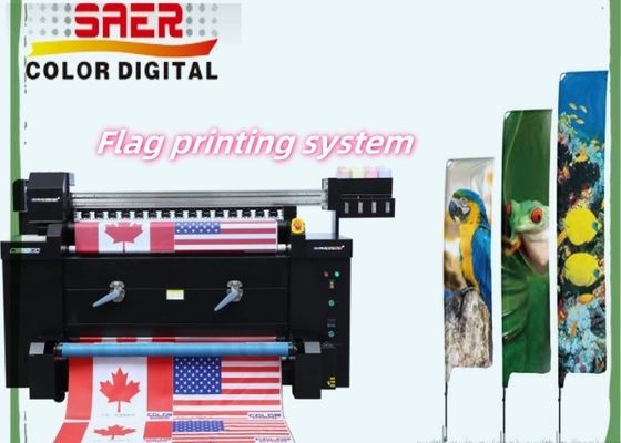 Factory Direct Sale Dye Sublimation Flag Printing Machine With High Resolution