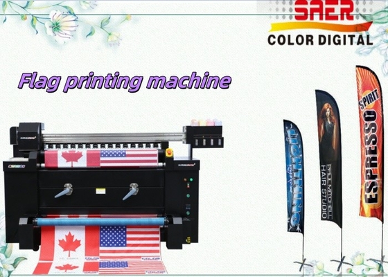 Digital Textile Printing Machine Flag Banner Polyester Fabric Printer Inkjet Dye Sublimation Printer