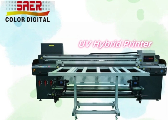 Multifunctional Roll To Roll And Flatbed All-in-one UV Hybrid Printer