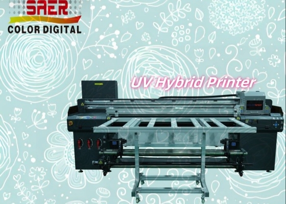 Factory Direct Supply High Speed UV Flatbed And Roll To Roll Hybrid Printer
