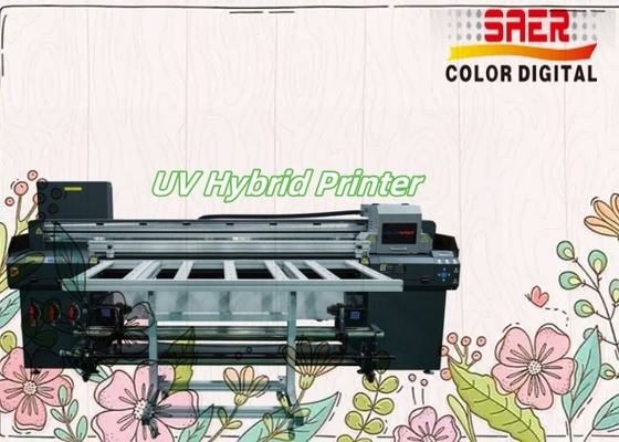Factory Direct Supply High Speed UV Flatbed And Roll To Roll Hybrid Printer