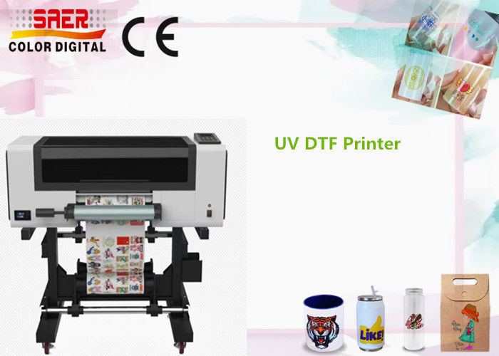 30cm UV Dtf Printer For Sticker Printing Roll To Roll Inkjet Printer On Any Hard Materials