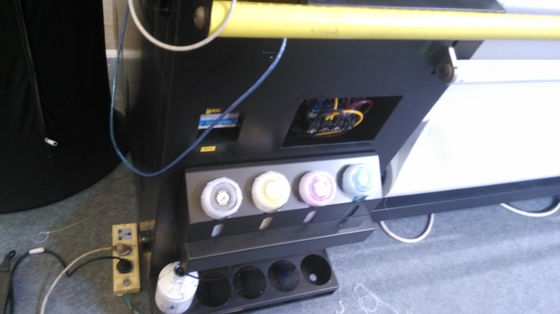 Mesin Cetak Kain Digital Dx7 Print Head Ganda Untuk Pembuatan Bendera