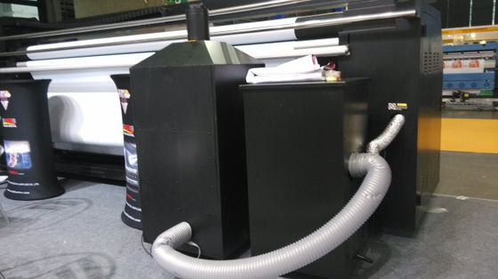 All In One Advertising Flag Kain Digital Printing Machine Kompatibel Windows XP