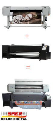 Langsung Digulung Untuk Memutar Printer Mutoh Sublimasi Epson DX5 Head Indoor Outdoor