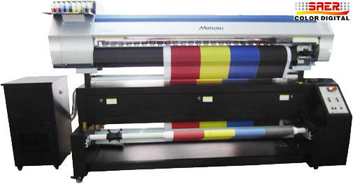 Langsung Keluar Pemanas Untuk Kain Tekstil Mimaki Printer Sublimasi