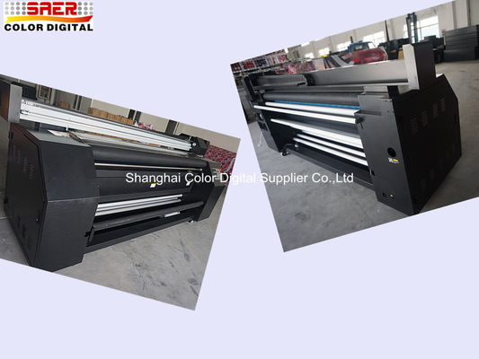 Acara Outdoor Mesin Cetak Bulu Billboard Cetak Langsung 5.5KW