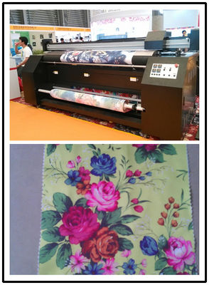 Bendera Tirai Pop Up Printer Mesin Cetak Tekstil Digital 22 Sqm / H Dalam 4 Lulus