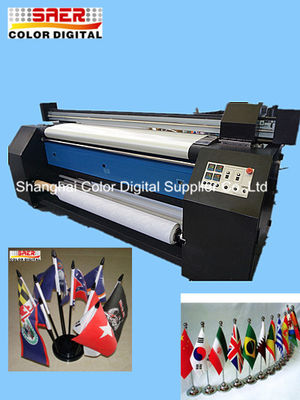 2.2m Digital Fabric Plotter Inkjet Sublimation Plotter Dengan Dua Print Head DX7