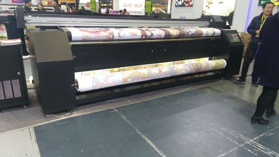 Mesin Digital Printing Sublimasi Inkjet Fabric Luar CE 890kg
