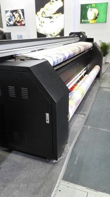 3.2m Lebar Mesin Plotter Kain Untuk Pewarna Sublimasi Sutra Katun Polyester