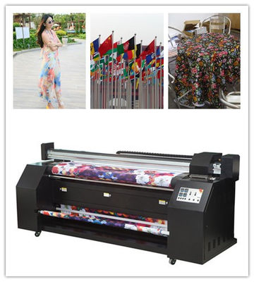 Bendera Sublimasi Pigmen Mesin Digital Printing Kain / Polyester Outdoor Printing