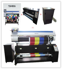 Epson DX7 * 2 Mimaki Tekstil Printer / Mesin Cetak Tekstil Untuk Menggulung Kain