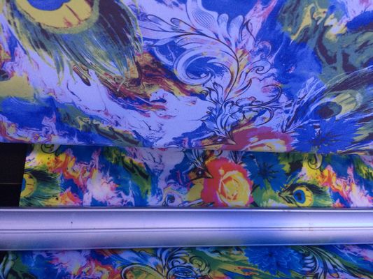 Mesin Cetak Sublimasi Digital Epson Kepala Untuk Kain Kustom Dobel 4 Warna CMYK