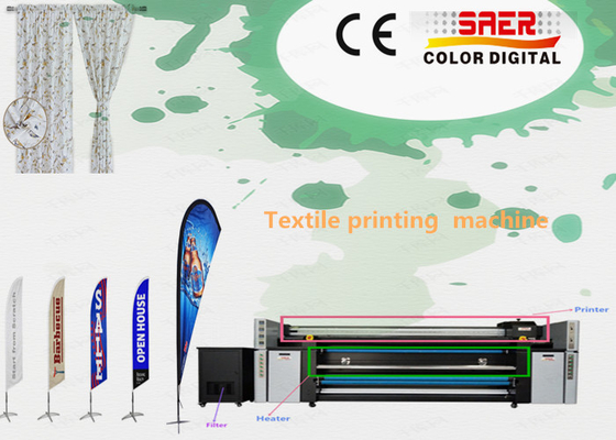 Mesin Cetak Sublimasi Kepala Epson Fabric / Printer Sublimasi Pewarna Tekstil
