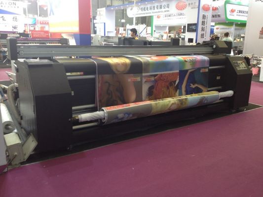 Kain Pencetakan Sublimasi Tekstil Printer Digital ID Kontrol Suhu