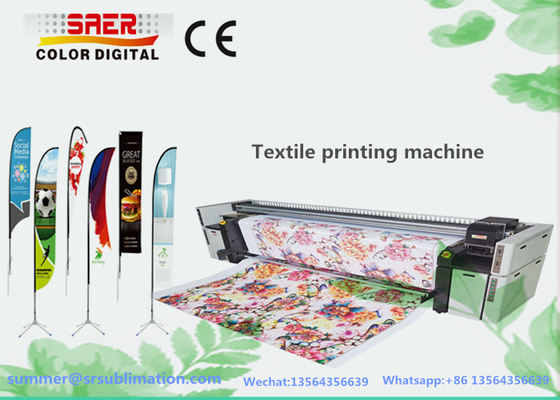 SAER High DIP Dye Sublimation Textile Printer Dengan Unit Fiksasi