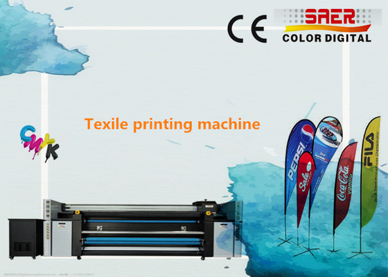 1800dpi Langsung Mesin Cetak Tekstil Dengan Pengering Printer Inframerah