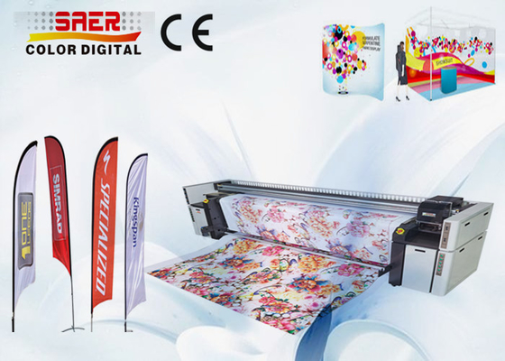 Printer Sublimasi Digital 2100mm Untuk Kain Katun Bendera