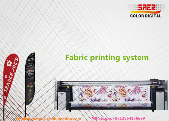 Mesin cetak Teardrop / Feather / Beach flag / Printer tekstil