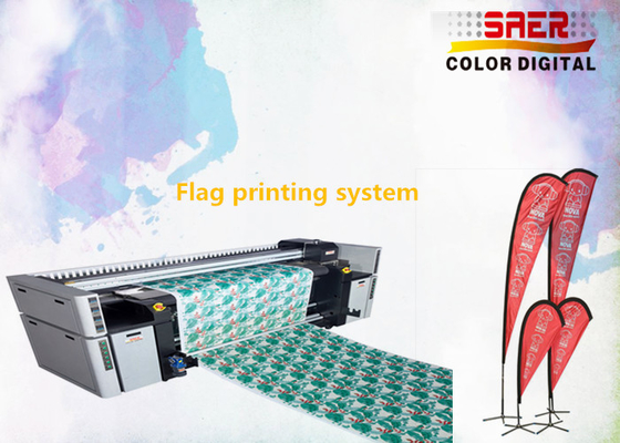Mesin Pencetakan Tekstil Digital Format Besar Dengan Dual CMYK