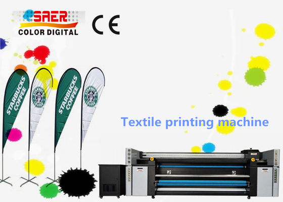 SAER Multi Color Sublimation Printing Machine untuk kain poliester