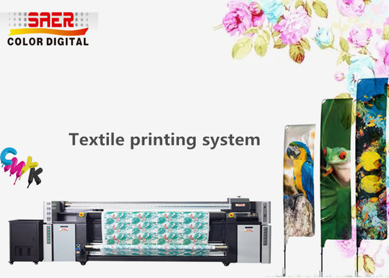 SAER Multi Color Sublimation Printing Machine untuk kain poliester
