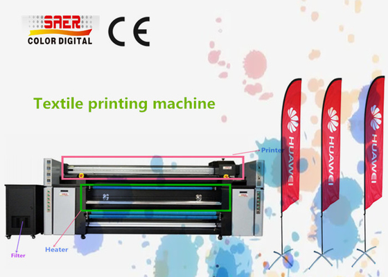 Dye printer sublimasi mesin cetak digital dengan kepala cetak DPI tinggi