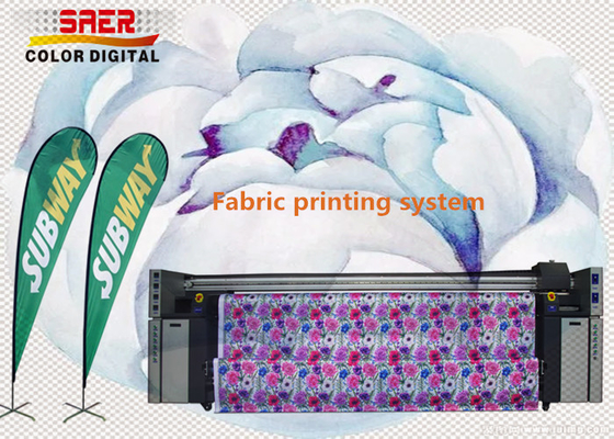 Semua dalam satu Mesin Pencetak Inkjet Langsung ke Tekstil SAER Pabrik Penjualan