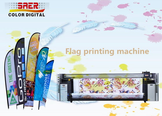 Direct Textile Printing printer sublimasi / Roll to Roll printer bendera poliester