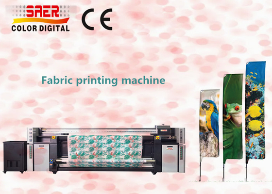 Wave Vision/ Roll Up Vision Printing Machine Dengan Unit Pemanas Fiksasi