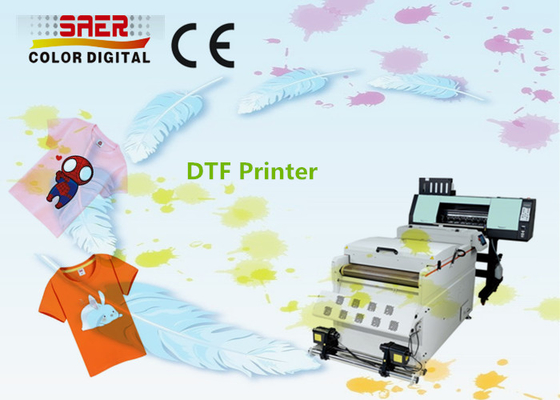 Mesin 60cm DTF Pring dengan Mesin Powder Shaking