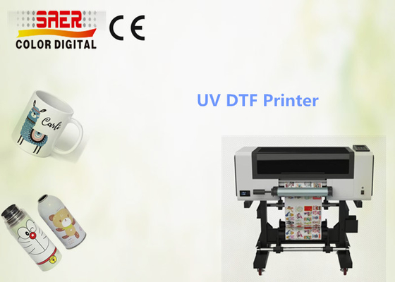 Roll To Roll UV DTF Printer Film PET A B Membuat Logo Printer UV DTF Transfer Sticker
