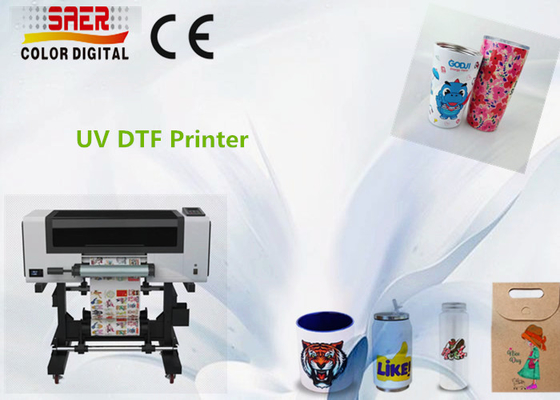 Roll To Roll UV DTF Printer Film PET A B Membuat Logo Printer UV DTF Transfer Sticker