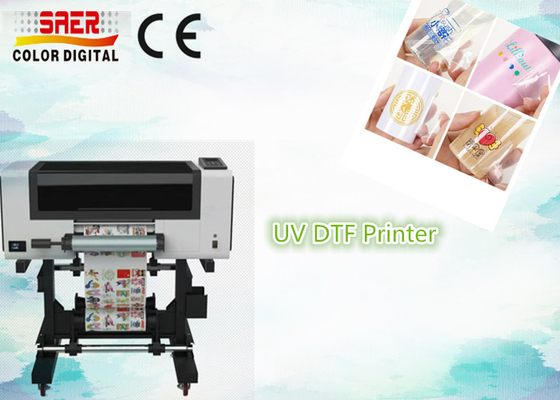 OEM UV DTF Printer dengan Laminator Sticker Label Cup Printing Machine untuk Bisnis Rumah Kecil