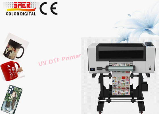 UV DTF Sticker Making Machine 30cm kristal stiker printer UV dengan perangkat lunak ONYX