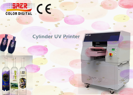 Mesin UV untuk botol silinder dan kerucut Cup UV Inkjet Printer