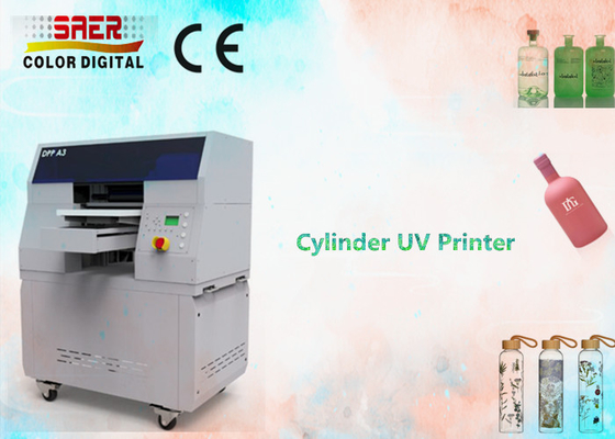Digital Cylindrical Printing Aluminium Can Printer / Digital Tin Cylinder Printer / Cosmetic Bottle Printer