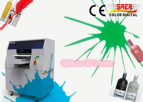 Digital SAER Silinder 360 UV Printer / Solusi Pencetakan UV untuk Tumbler